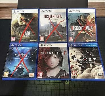 пле: Коллекция дисков для PlayStation (PS5 и PS4) — хорроры и экшн-хиты: - — 1