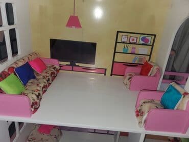 домик для ребенка: Кукольный домик для Барби 4хэтажный, высотой 140 см., шириной 90 см. В — 3