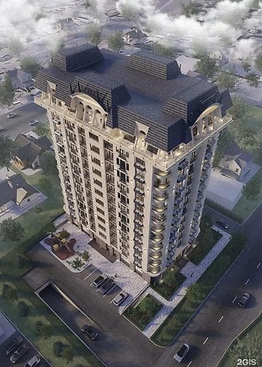 2 room flat: 2 комнаты, 88 м², Элитка, 2 этаж, Готовая ПСО (под самоотделку) — 1