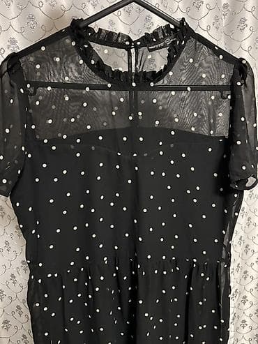 прокат одежда: Повседневное платье, Турция, Лето, Длинная модель, Шифон, Турецкое, S, M — 1