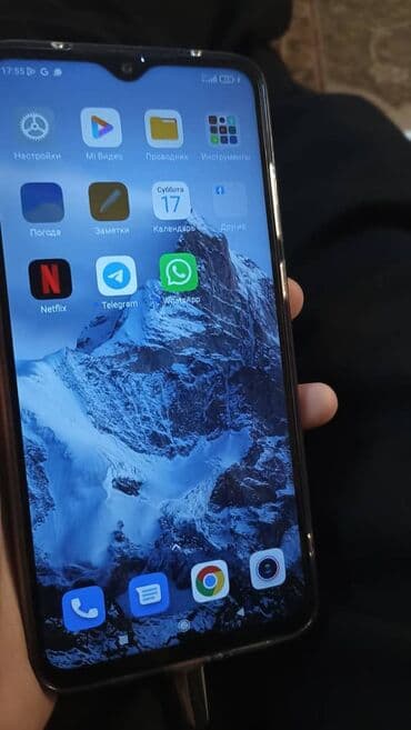 redmi: Redmi, Redmi Note 8 Pro, Б/у, 64 ГБ, цвет - Синий, 2 SIM — 5