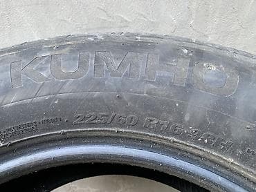 Шины 225 / 60 / R 16, Лето, Б/у, 1 шт, Легковые, Корея, Kumho — 4