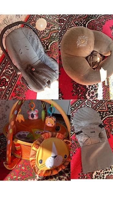 За все 2000 сом 1. Коврик (тигр) - 1000 2. Автолюлка - 1600 3