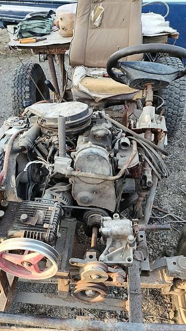 бензиновый мотоблок: Самодельный мини-трактор/мототехника на раме - Компоновка — 2