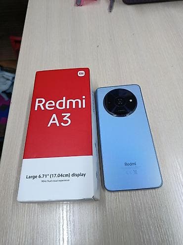iphone 5с: Redmi, Redmi A3, цвет - Голубой — 1