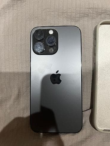 Apple iPhone: IPhone 14 Pro, Б/у, 128 ГБ, Черный, Защитное стекло, Чехол, 81 % — 4