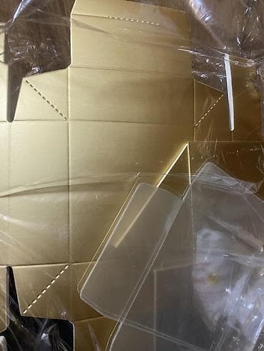 коробка подарочный: Подарочные коробки-конструкторы с прозрачным «окном» - Набор — 4