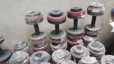 Спортивные сумки: Гантели разборные 1кг 170 сом. Производитель Узбекистан. Разные веса — 2