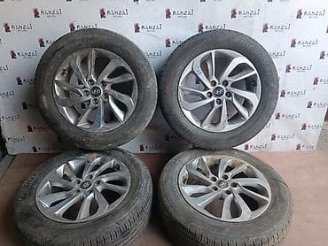 r16 85: Колеса в сборе 225 / 60 / R 17, Лето, Б/у, Комплект, Литые, отверстий - 5 — 2