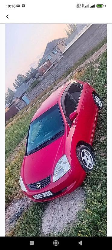 хонда лого: Honda Civic: 2003 г., 1.7 л, Автомат, Бензин, Хэтчбэк — 1