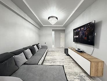 145: 3 комнаты, 78 м², Ала-Арча ТРЦ Элитка, 11 этаж, Евроремонт — 3