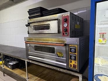 плиты: Профессиональная двухъярусная пиццерийная печь (настольная — 1