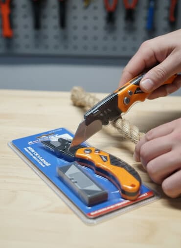 Складной ремонтно-монтажный нож XTech Xpert (модель XP-FK1022) - Тип at lalafo.kg Складной ремонтно-монтажный нож XTech Xpert (модель XP-FK1022) - Тип