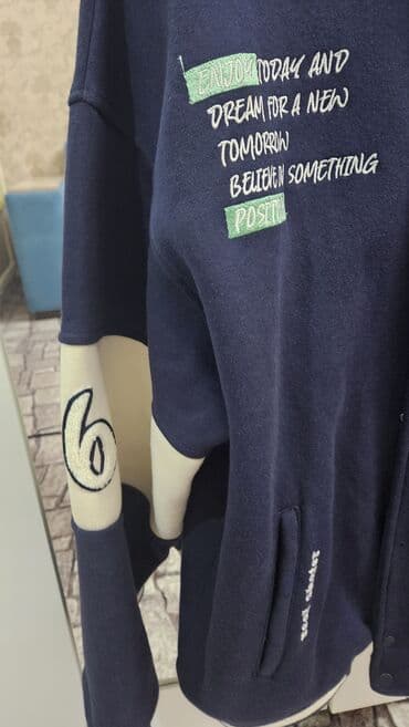 детская зимняя обувь для мальчиков: Разные подростковые брючки 4 пары + бомпер утеплённый, длина брюк на — 22