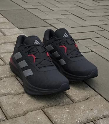 Мужские кроссовки, 44, Adidas, Новый, цвет - Черный