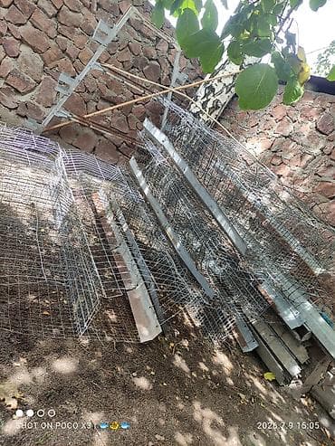 Дом и сад: Секции из оцинкованной сварной сетки с продольными металлическими — 2