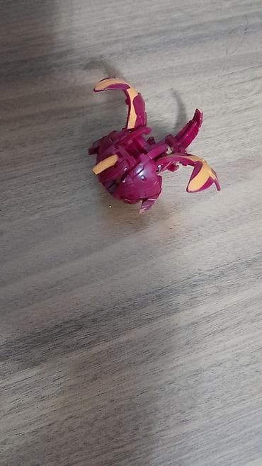 bakugan: Бакуган-трансформер (шар-трансформер) - Цвет: бордовый с оранжевыми — 1