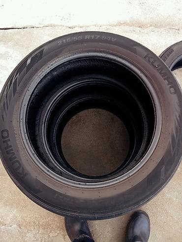 hyundai equus: Шины 215 / 55 / R 17, Лето, Комплект, Легковые, Kumho — 1