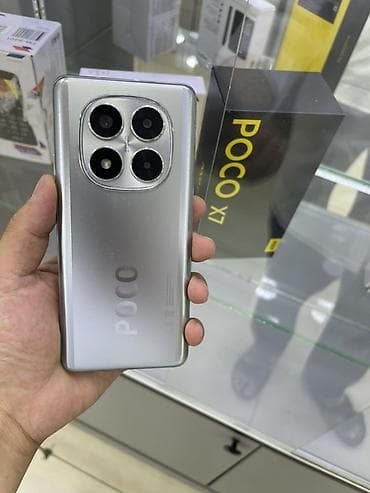 Poco X7, Б/у, 512 ГБ, цвет - Серебристый, 2 SIM