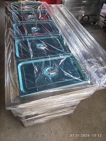 кафе на заказ: Электрическая мармит-линия для раздачи блюд, 5 гастроемкостей — 7