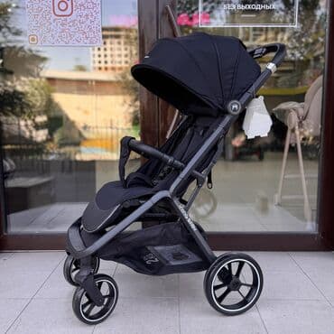 дождевик на коляску: Балдар арабасы, түсү - Кара, Жаңы — 1