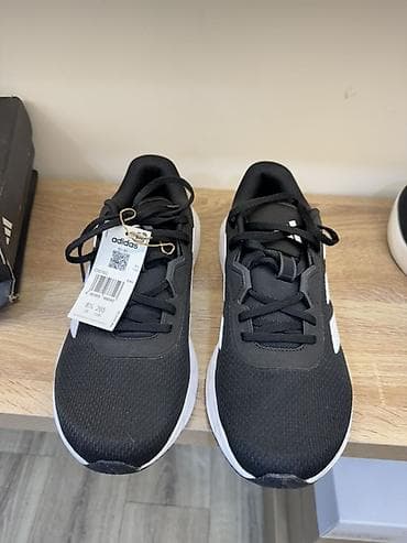 Жеке буюмдар: Эркектердин кроссовкасы, 42.5, Adidas, Жаңы, түсү - Кара, Өзү алып кетүү — 3