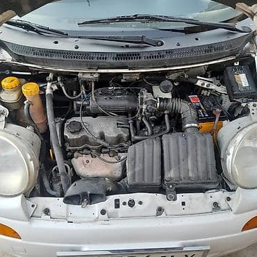 mini cuper: Чехлы Тканевые, цвет - Белый, Daewoo, Б/у — 9