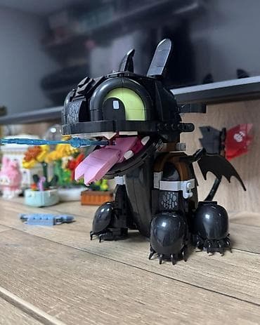 happy dino: Беззубик (Toothless) Конструктор легендарного дракона Беззубика из — 5