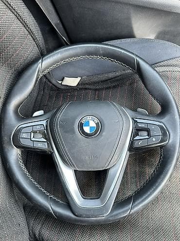android bmw: Руль BMW с многофункциональными кнопками - Оригинальный кожаный руль — 1