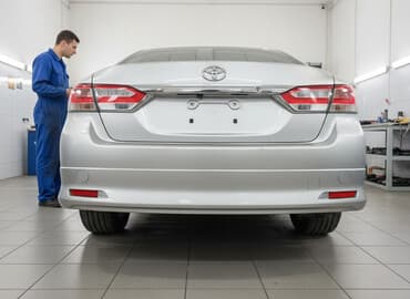 corolla runx: Бампер Арткы Toyota, Колдонулган, Оригинал — 1