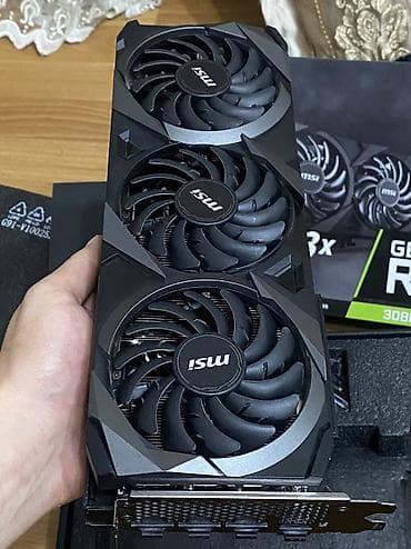 hyperx cloud core: Видеокарта для ПК, Новый, MSI, GeForce RTX, 10 ГБ — 3