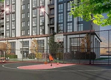 seven development: 3 комнаты, 96 м², Асанбай мкр Элитка, 8 этаж, ПСО (под самоотделку) — 8
