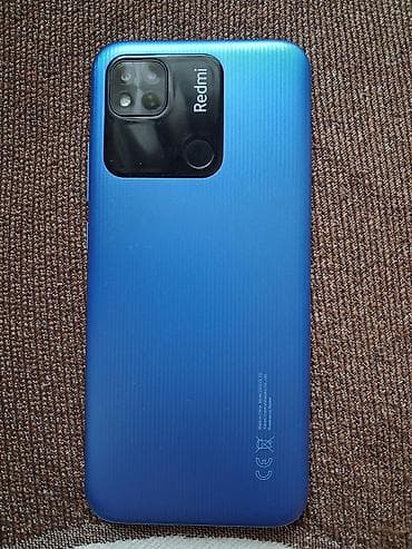 4ж модем: Redmi, Redmi 10C, Б/у, 64 ГБ, цвет - Синий, 2 SIM — 3