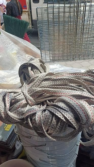 Прочный плоский капроновый/полипропиленовый ремень-стропа. -