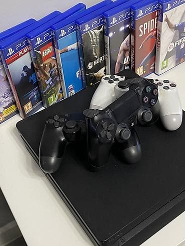hdd 2000gb: Бишкек 🇰🇬 Продаю PS4 slim 500 gb В комплекте два оригинальных — 1