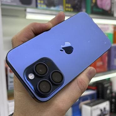 touch id: IPhone 15 Pro, Б/у, 256 ГБ, Blue Titanium, Чехол, Защитное стекло, 100 % — 6