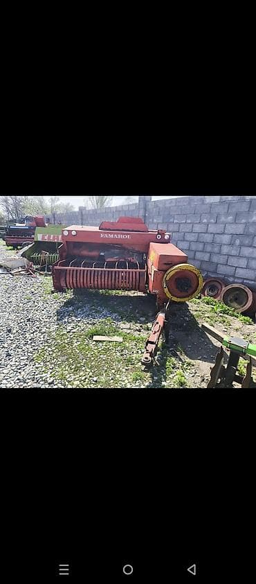 кормовой бункер: Прессподборщик Фамарол.340000, мин сом, привозной жаны келген — 2