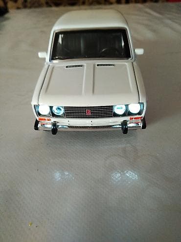 ra 1: Моделька ВАЗ - 2106. Белый. Размер : длина 18 см, ширина 7 см — 4