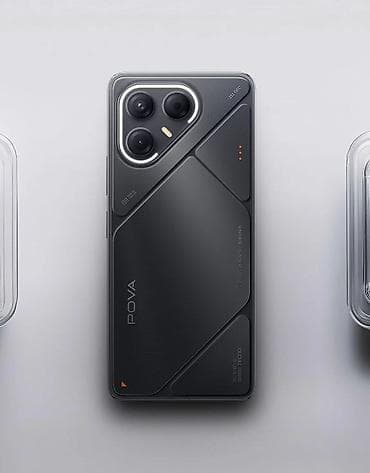 samsung galaxy fold: Tecno Pova, Новый, 128 ГБ, цвет - Черный, 2 SIM — 1
