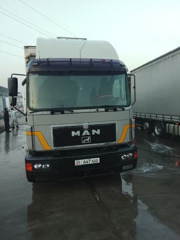 диски и шины на авто: Грузовик, MAN, Стандарт, 7 т, Б/у — 1