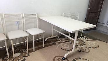 Изоляциялык материалдар: Ашкана үчүн үстөл, Тик бурчтуу, Бүктөлбөгөн — 1