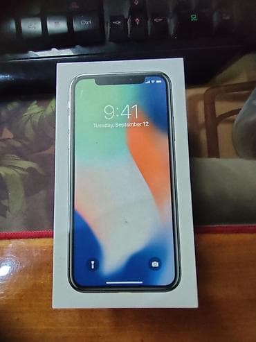 iphone хs max: IPhone X, 64 ГБ, Серебристый — 8