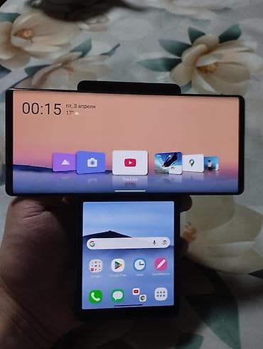 macbook air 2010: LG Wing 5G, Б/у, 256 ГБ, цвет - Черный, 1 SIM — 1