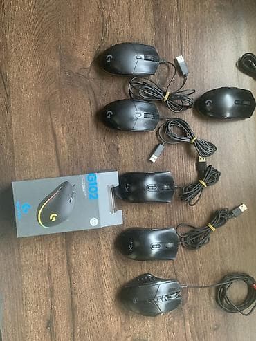 канпютер: Проводные игровые мыши (подборка) - Модели Logitech G102 (есть — 1
