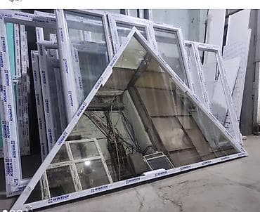 ремонт ворот бишкек: Пластиковые окна и остекление нестандартных форм WINTECH. - Материал — 1