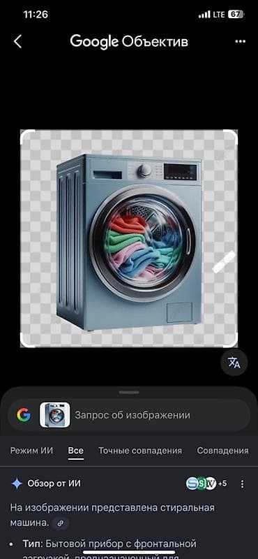 Стиральная машина с фронтальной загрузкой. Особенности: - Барабан на