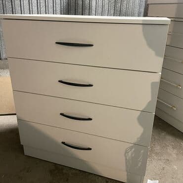 чехол для xr: Комод для одежды, Новый, Без зеркала, ЛДСП, цвет - Белый, Самовывоз, Бесплатная доставка, Платная доставка — 4