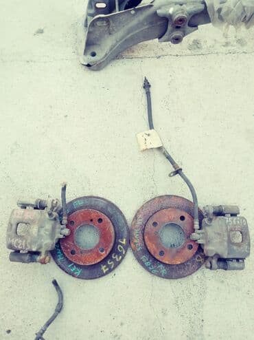 детская музыкальная установка с барабанами: Тормозной диск и суппорт на Сузуки Альто . из Японии . 2шт диск и 2шт — 2