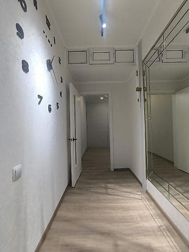 Батирлер: 2 бөлмө, 60 м², №4 шаардык оорукана (Айни көч.) 106-серия жакшыртылган, 1 кабат, Евро оңдоо — 2