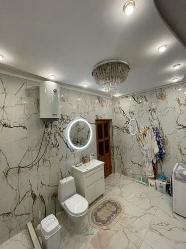 купить дом дешево: 150 кв. м, 5 бөлмө, Евроремонт, Унаа токтотуучу жай, Забор, тосулган — 11